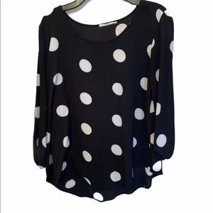 Polka dot shirt. Les Lis size M